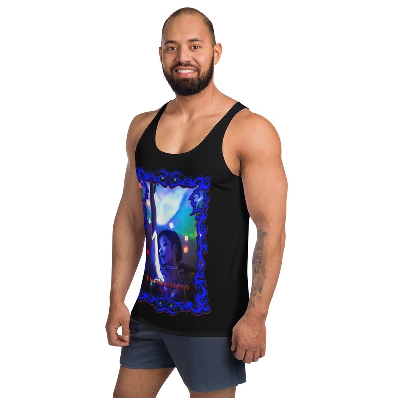 INSOMNIA Nights Blue Light Shadow Herren Tank Top