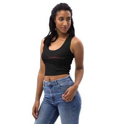 INSOMNIA Red Orange Crop Top 