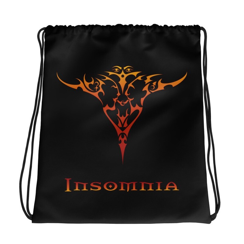 INSOMNIA Fire Drawstringbag