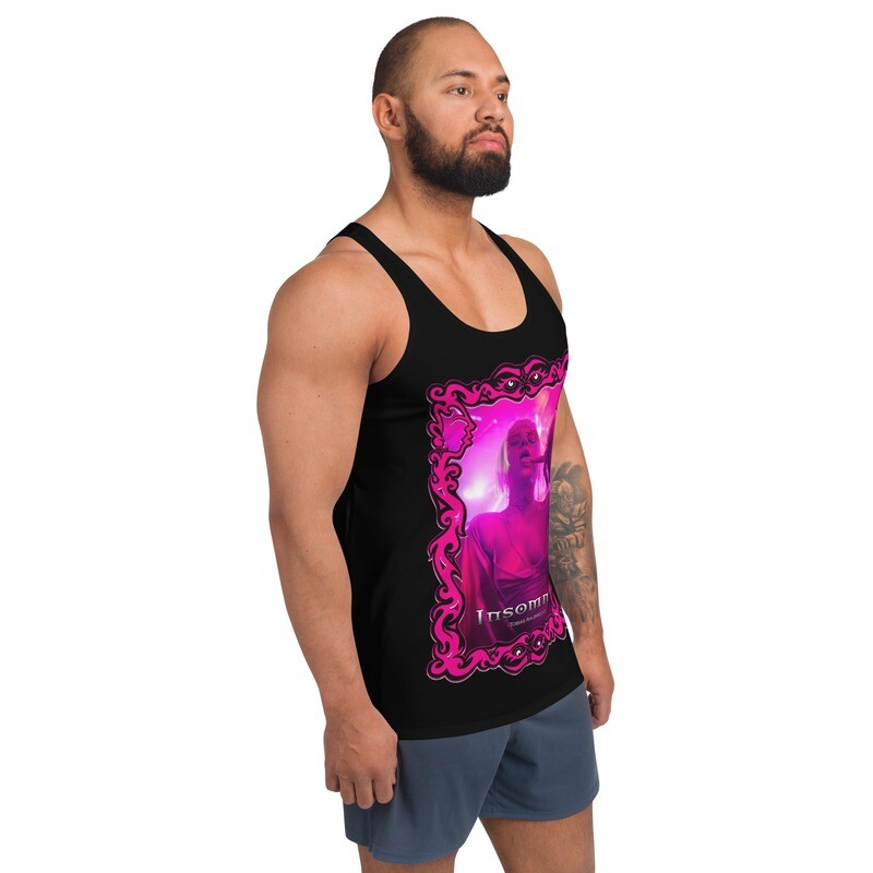 INSOMNIA Nights Pink Lady Men Tank Top