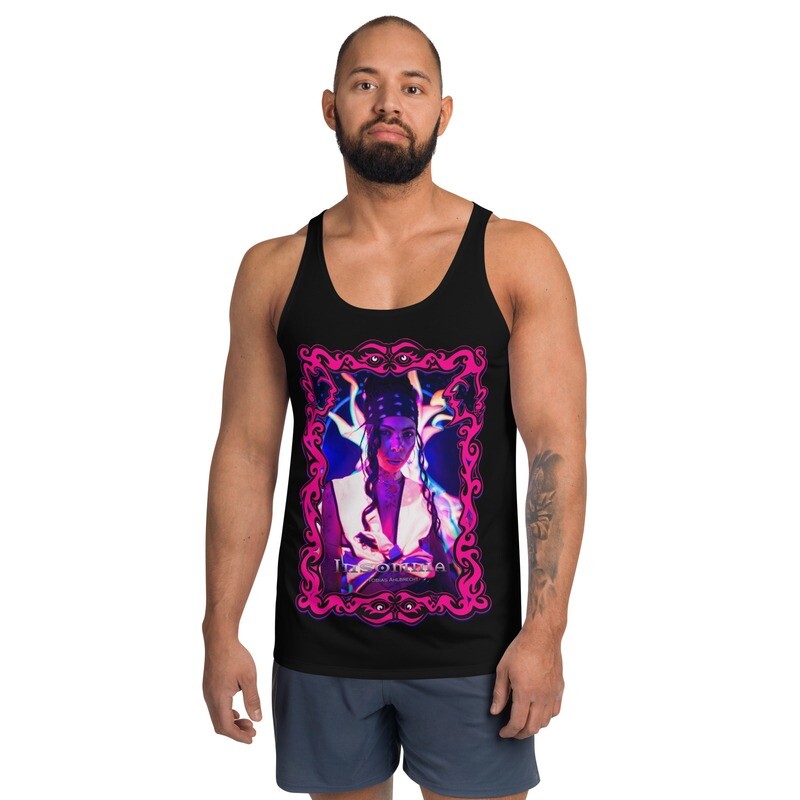 INSOMNIA Nights Neon Shiva Herren Tank Top ‍