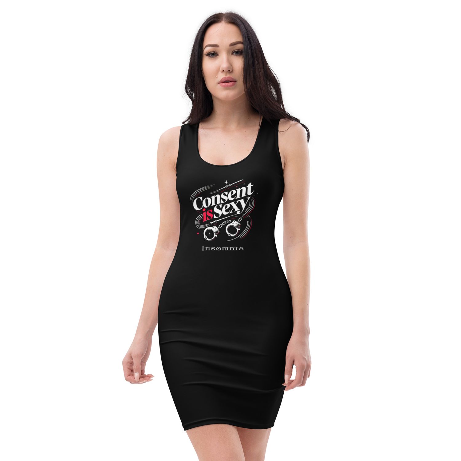 Consent is sexy! Bodycon-Kleid
