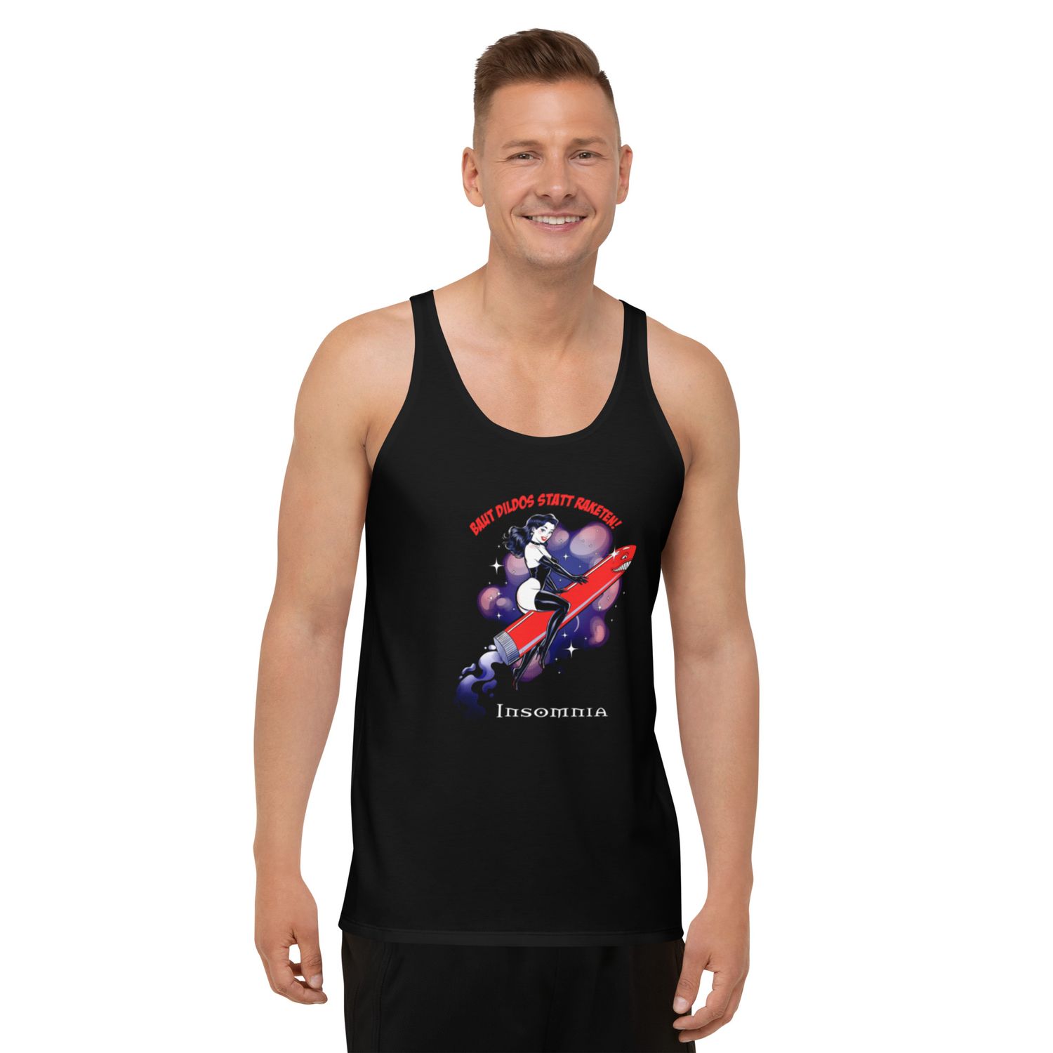 Herren Tank Top Rakete