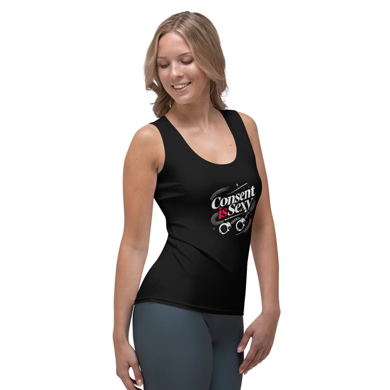 Consent is sexy! Damen Tank-Top
