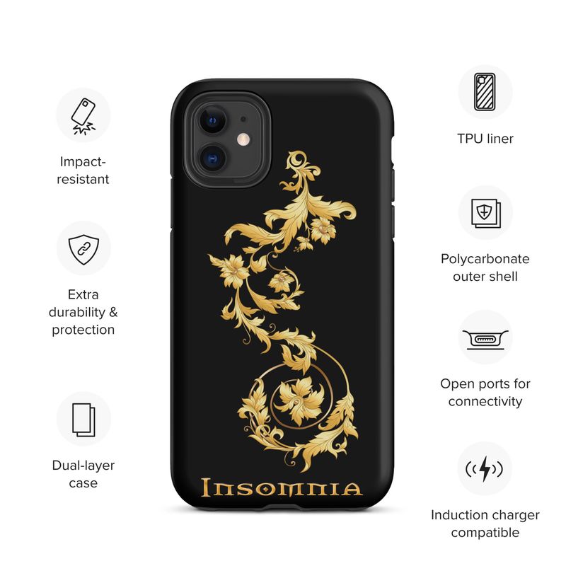 Hardcase iPhone® Handyhülle - Gold
