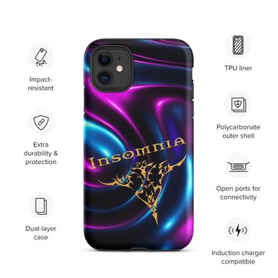 Insomnia Fluid Gold Hardcase iPhone® Handyhülle