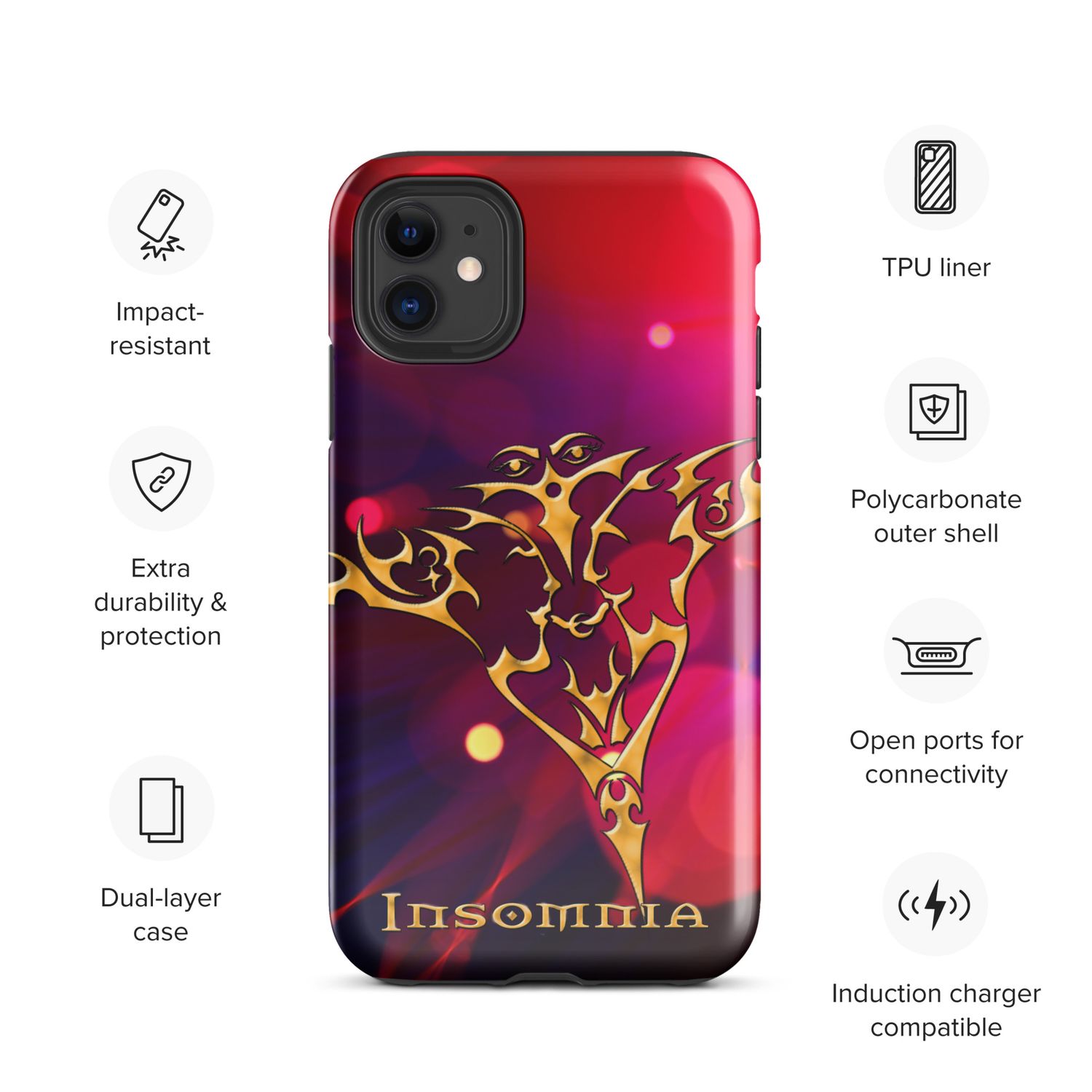 Hardcase iPhone® Handyhülle - Galaxy
