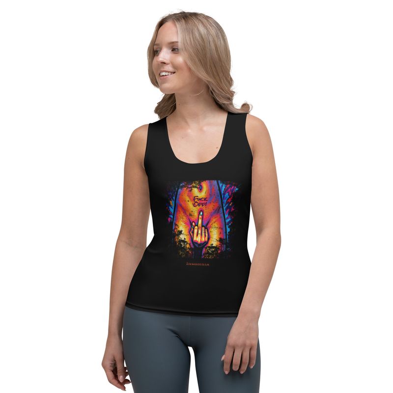 F*ck off! Tank Top Damen