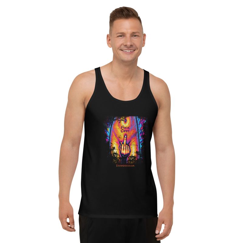 F*ck off! Tanktop für Herren