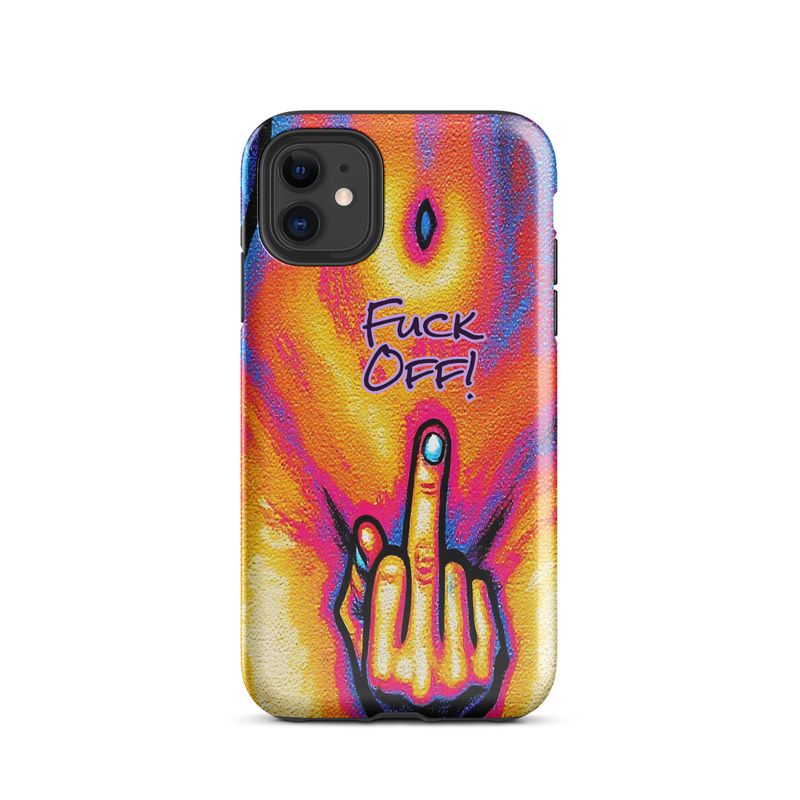 F*ck off!  Hardcase iPhone® Handyhülle