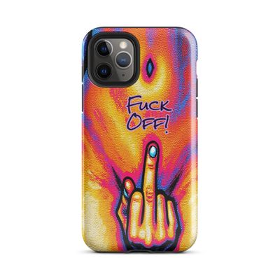 F*ck off!  Hardcase iPhone® Handyhülle