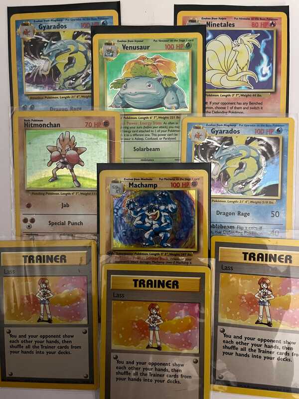 Vintage TCG Singles (Base Set)