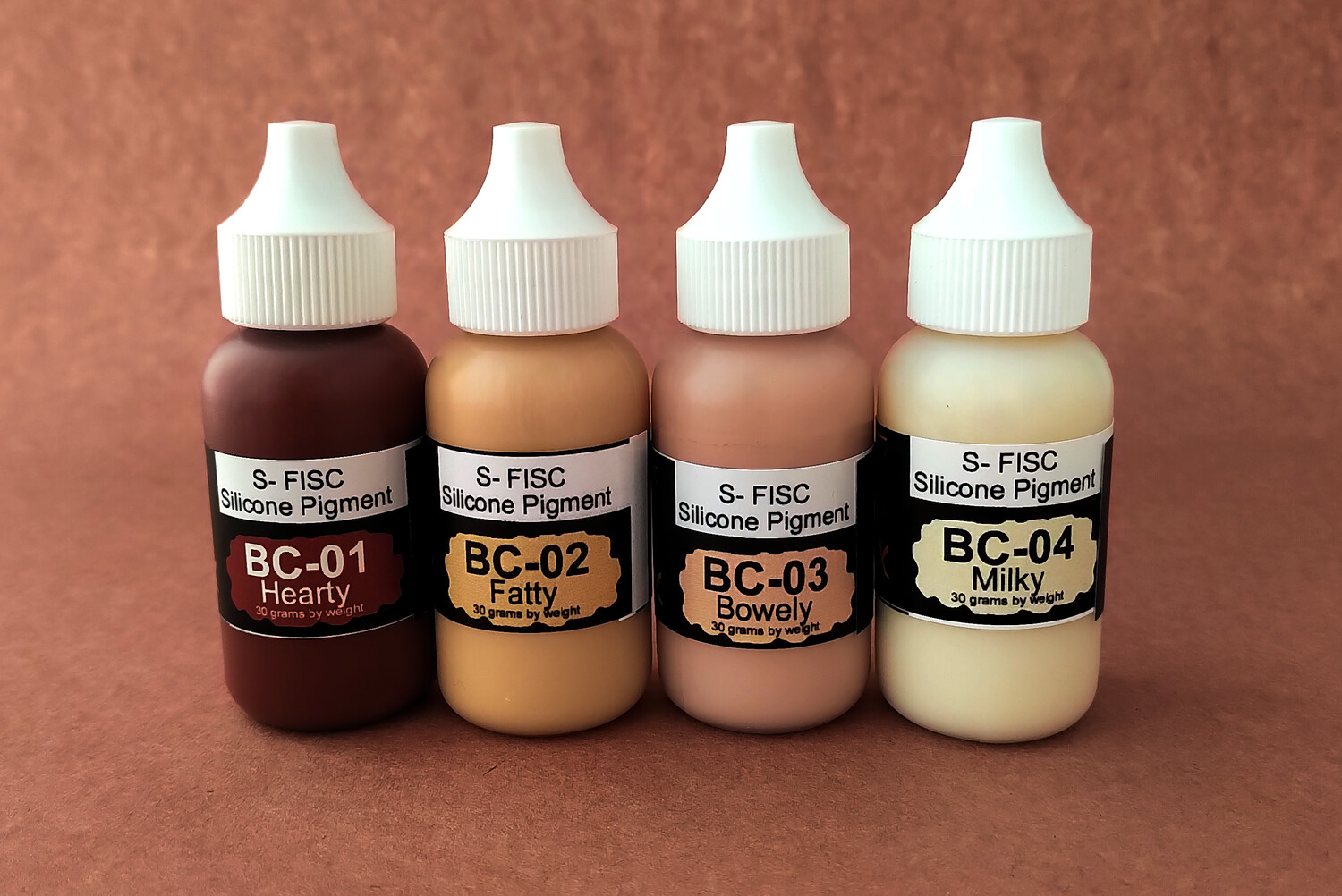 FuseFX BC-Series Silicone Pigments (500g), Size: 500g (16oz), Colour: BC-01 Hearty