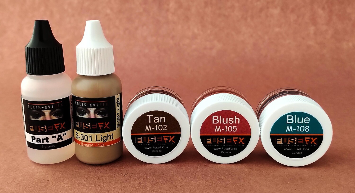 FuseFX Trial Paint Kit, Colour: Trial Kit - Light