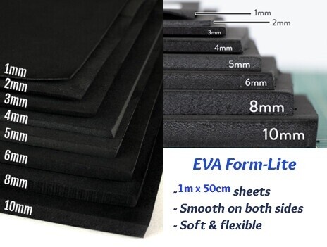 Lumin's Workshop Form-Lite EVA Foam Half Sheets