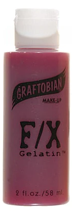 Graftobian F/X gelatin 2oz, Colour: Blood