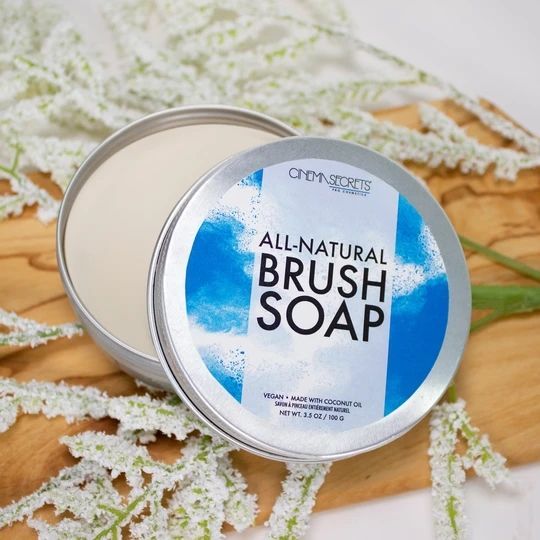 Cinema Secrets Solid Brush Soap 3.5oz (100g)