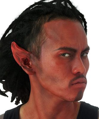 Woochie Red Devil Ears Prosthetics (2pcs)