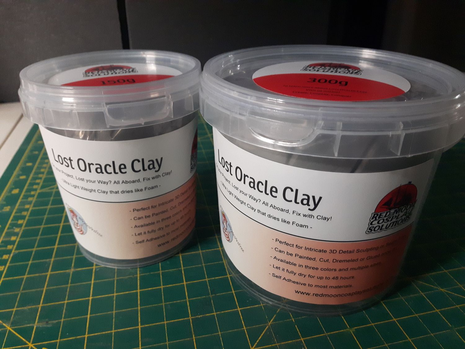Red Moon Foam Clay