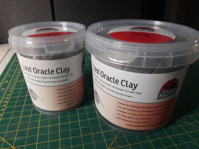 Red Moon Foam Clay