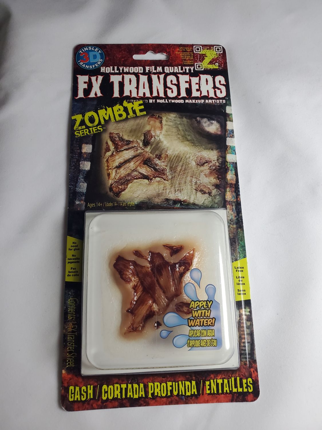 Tinsley FX Transfers - Small Zombies, Style: Gash