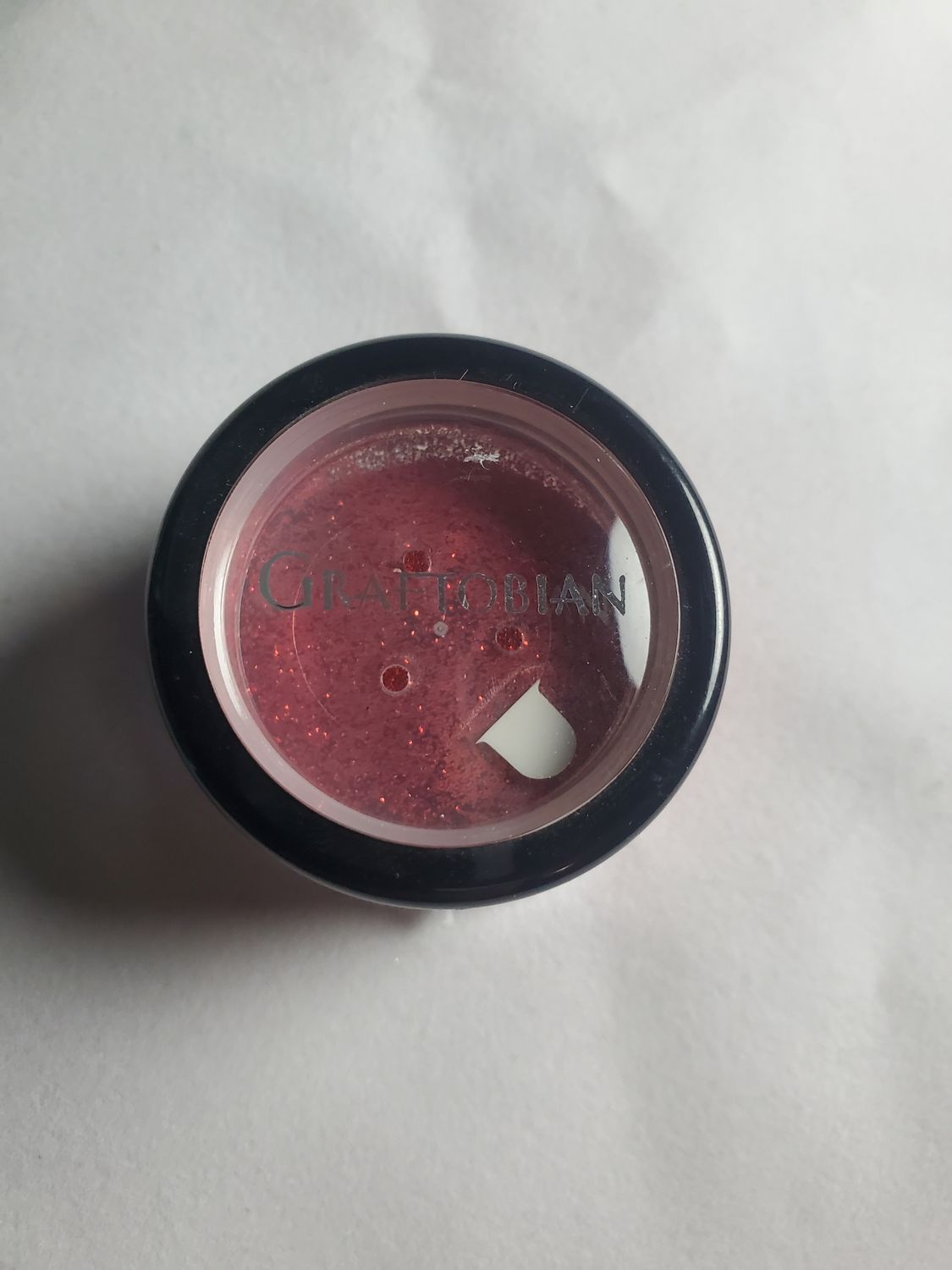 Graftobian Cosmetic Glitter 1/8th oz, Colours: Red