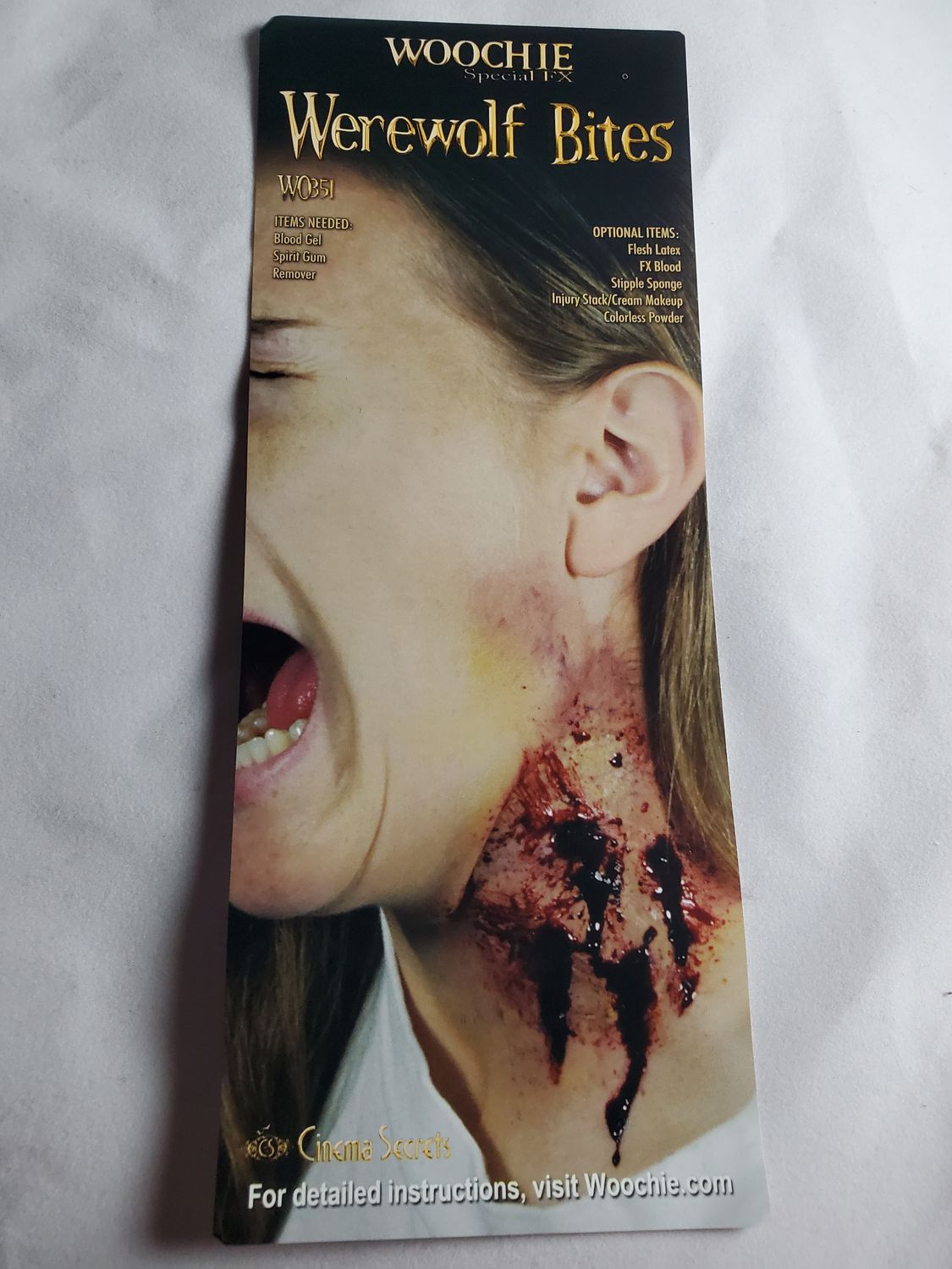 Woochie &quot;Werewolf Bites&quot; Latex Appliance