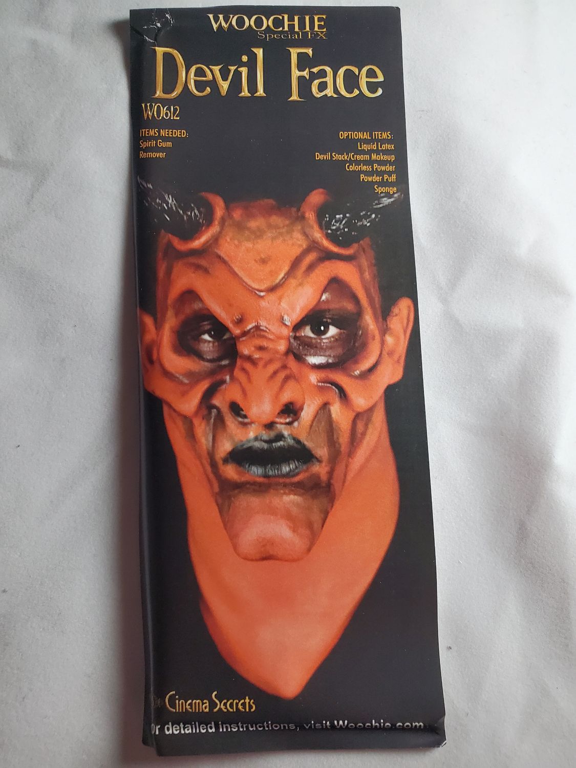 Woochie Full Devil Face Latex Appliance