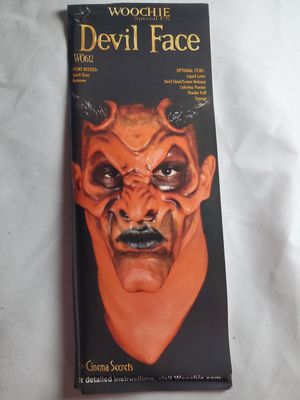 Woochie Full Devil Face Latex Appliance