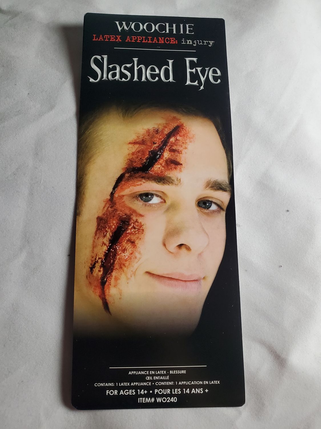 Woochie &quot;Slashed Eye&quot; Latex Appliance