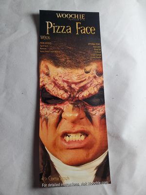Woochie &quot;Pizza Face&quot; Latex Appliance