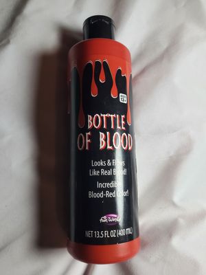 Fun World Bottle of Blood