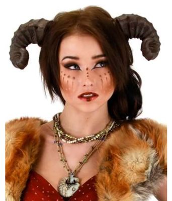 Elope Brown Dragon Horns