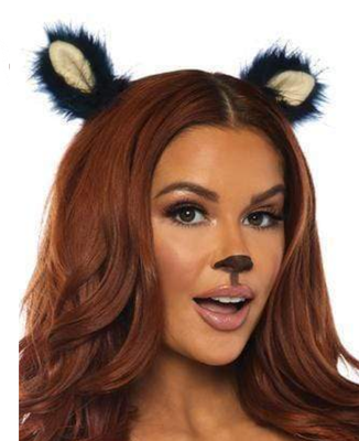 2pc Furry Ear Clips