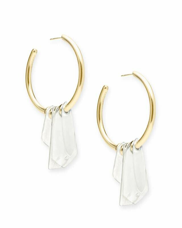Kendra Scott Gaby Statement Earrings in Gold