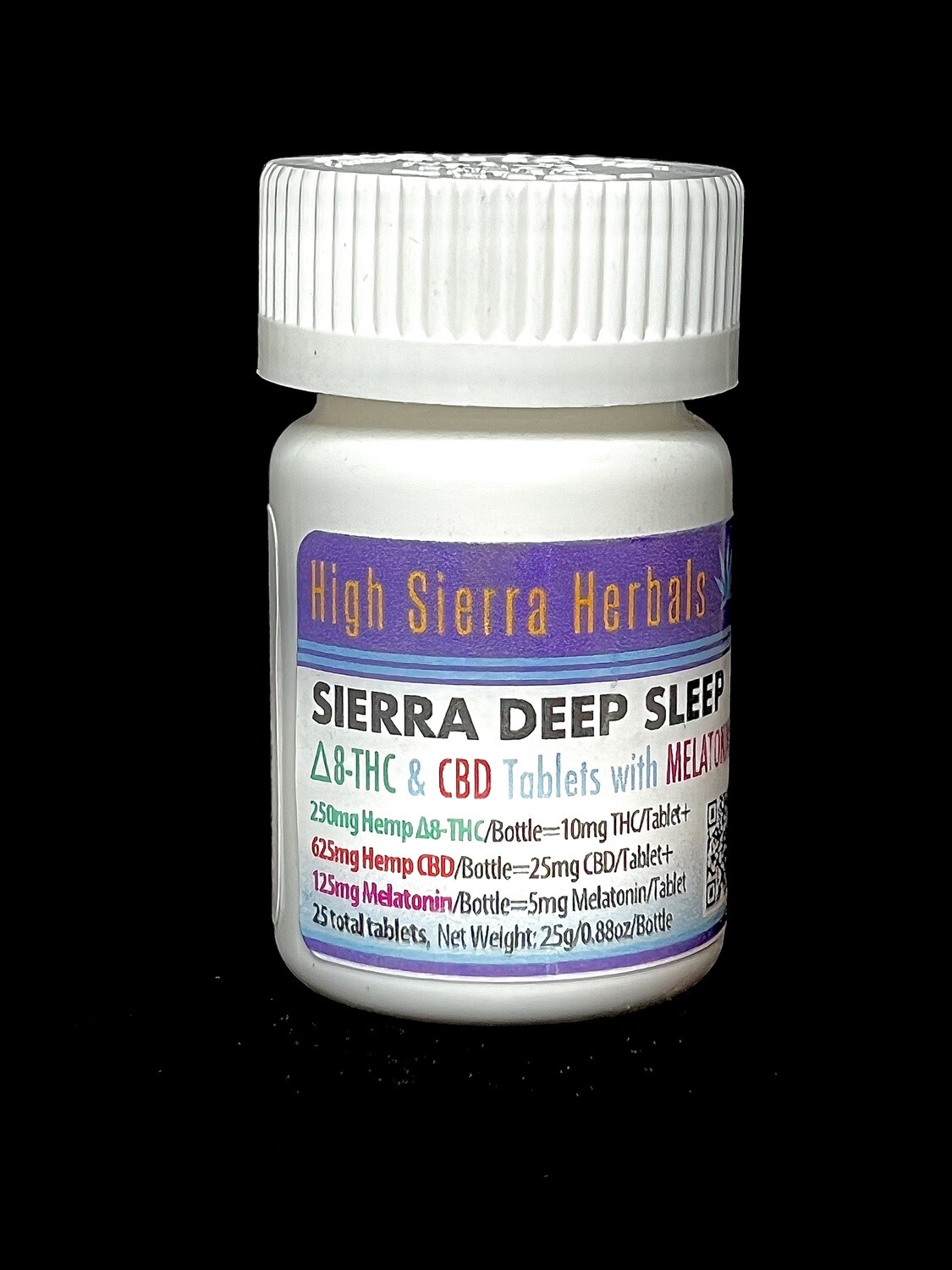 Sierra Deep Sleep Tablet- 
Delta8-THC+CBD+Melatonin