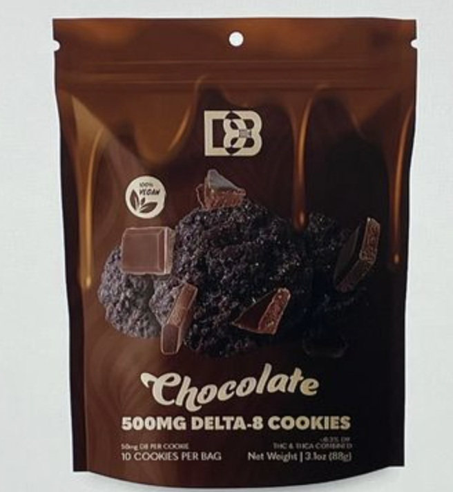 Delta8-THC Cookies (10ct- 50mg per cookie)