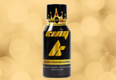 King K liquid kratom extract. Full spectrum extract containing 300mg of mitragynine. Provides a energy boost along with a mood boost.
