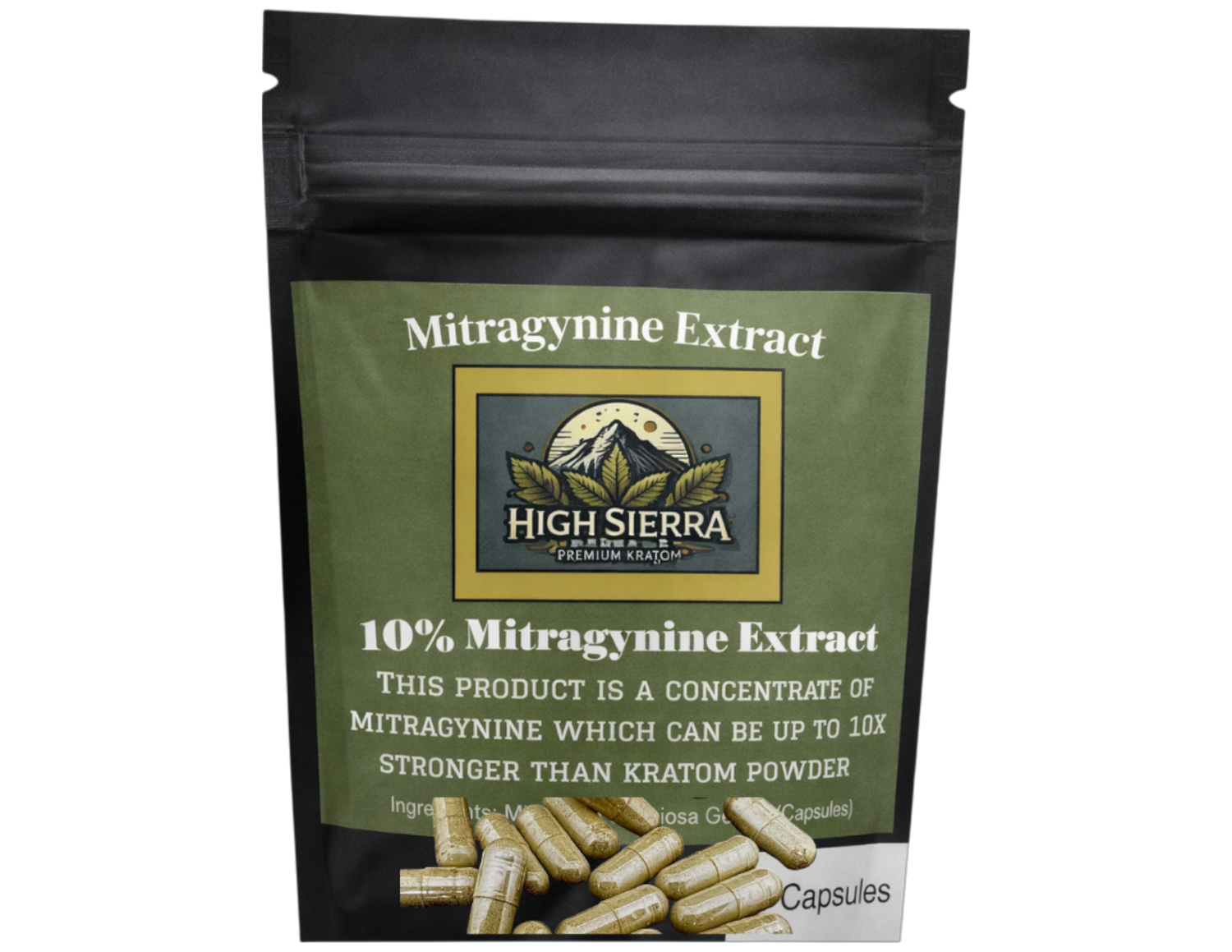 10% Mitragynine Extract Capsules (Night Time)