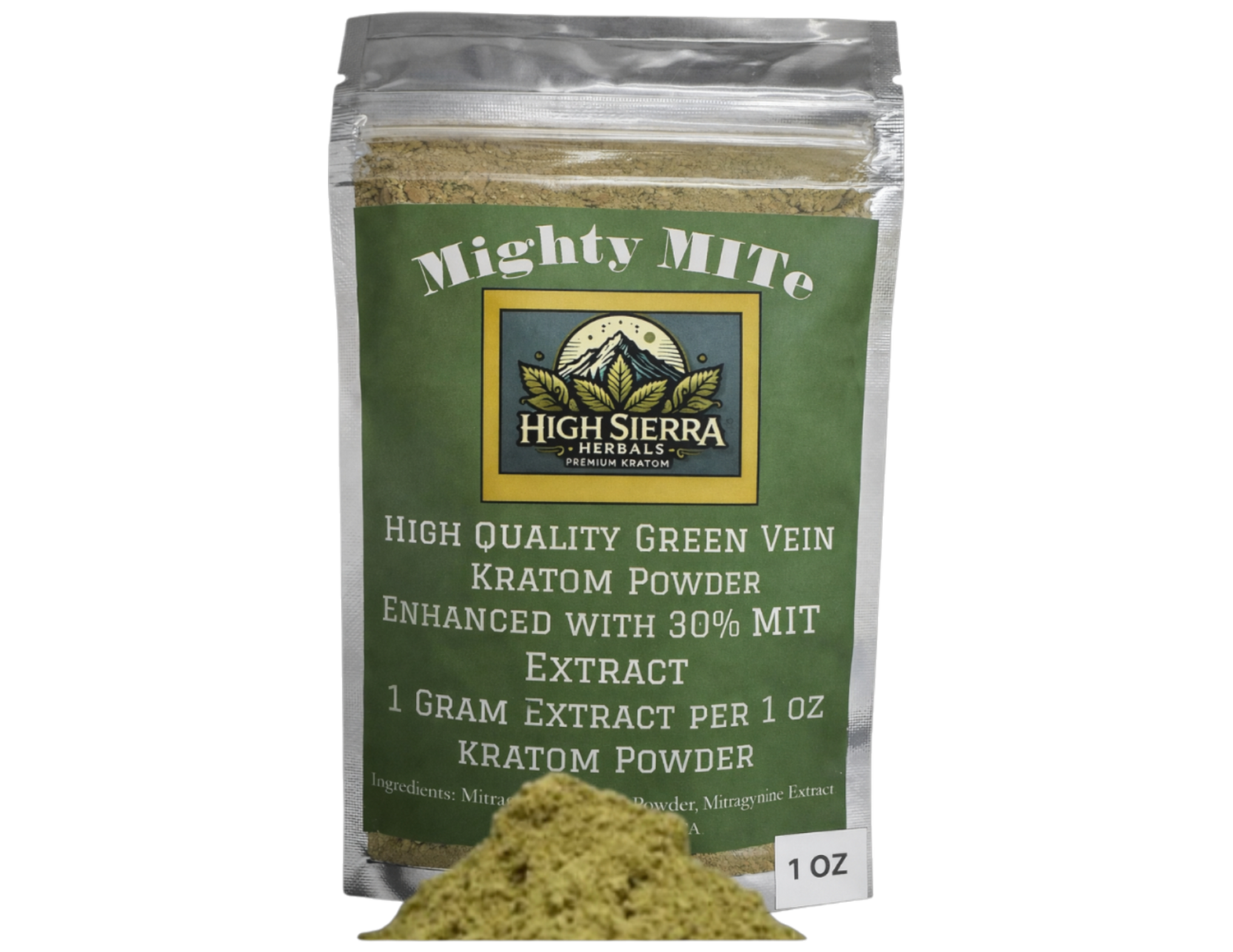 Mighty MITe- Enhanced Kratom Powder