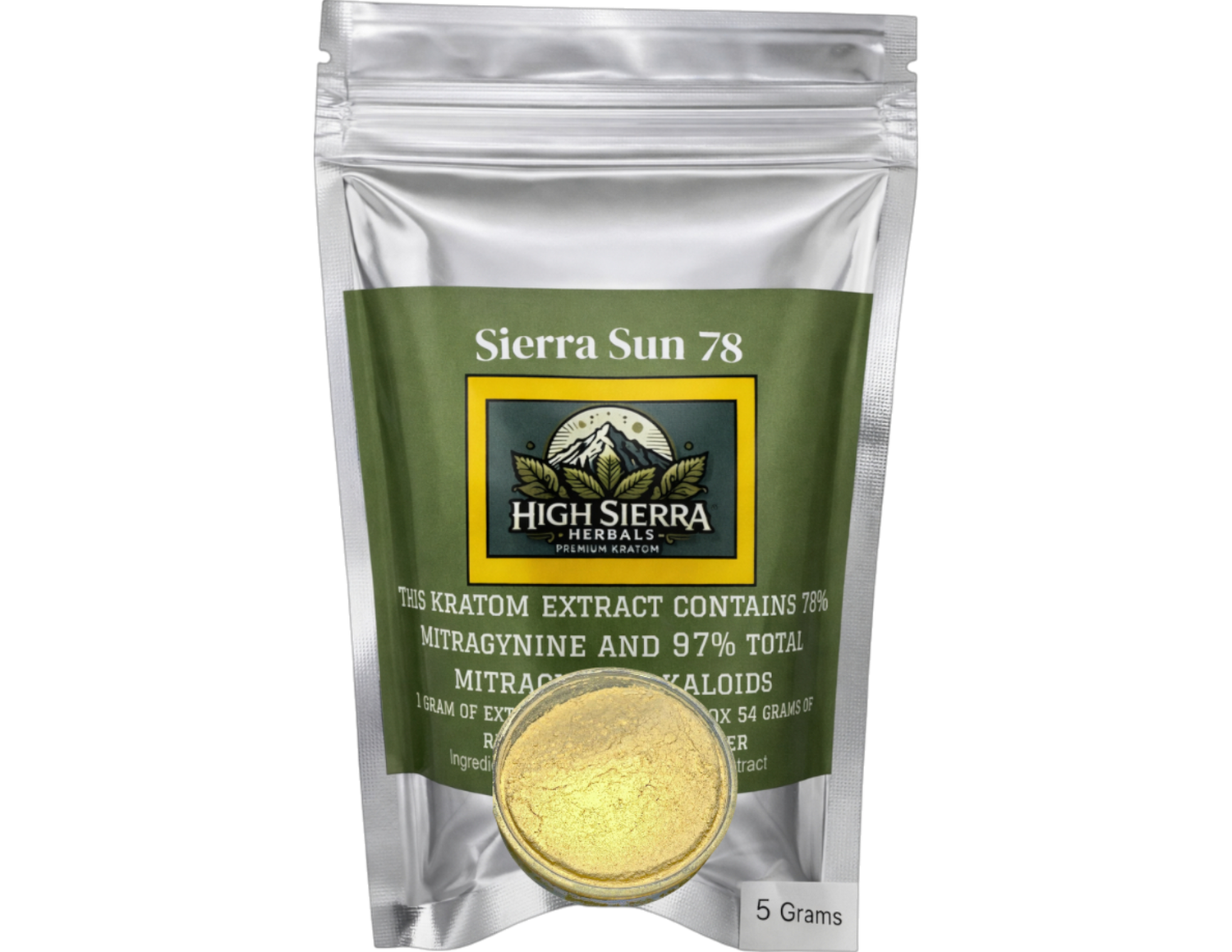 Sierra Sun Extract- 78.4% Mitragynine