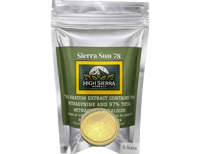 Sierra Sun Extract- 78.4% Mitragynine