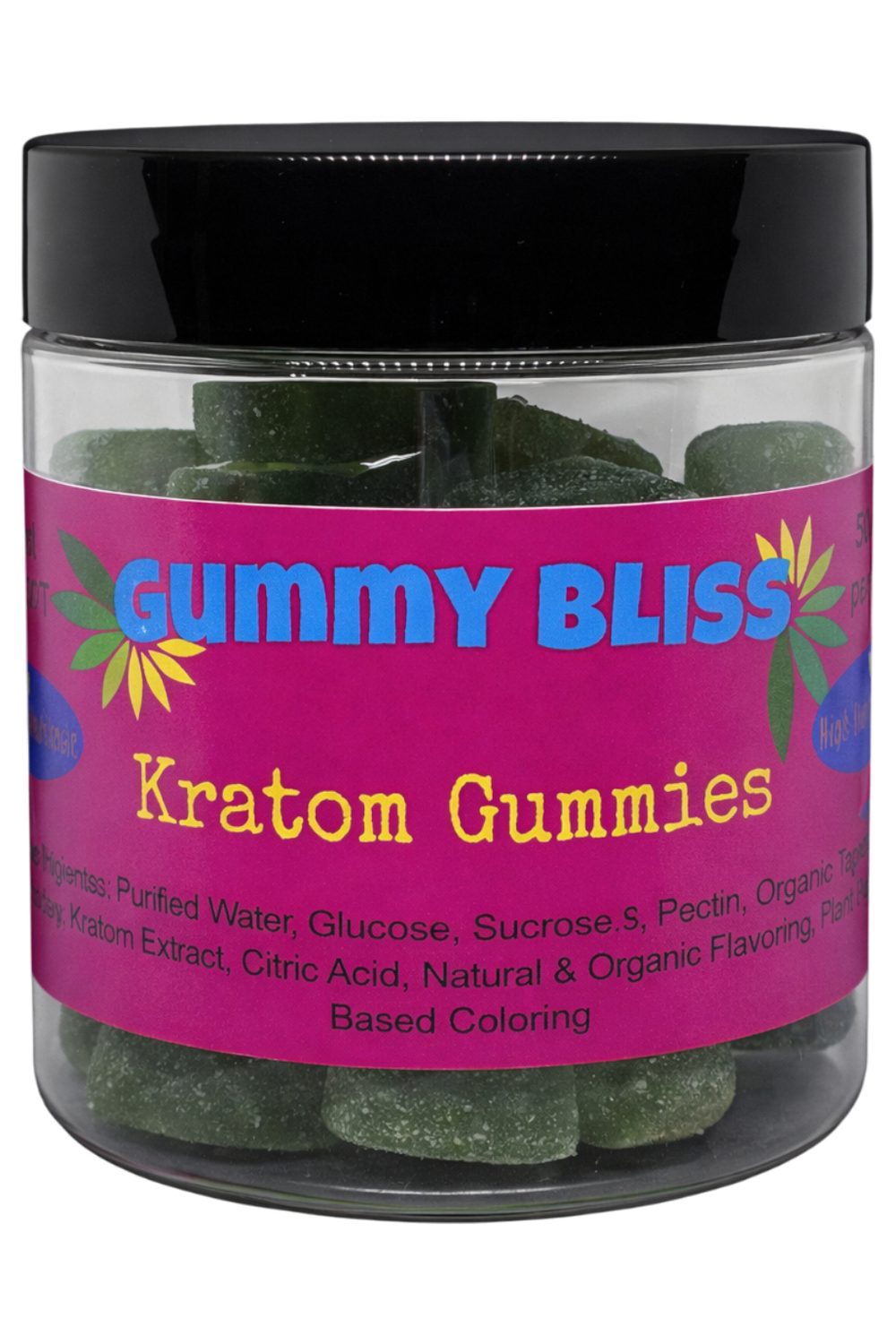 Gummy Bliss (50mg Kratom Gummies)