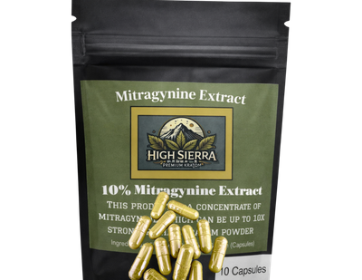 10% Mitragynine Extract Capsules (Daytime)