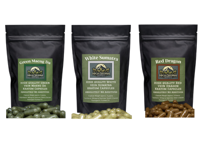 Sample Pack: Red, White, Green (15 grams of each)