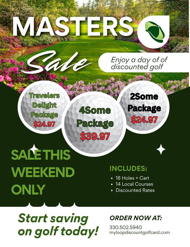 Masters Sale