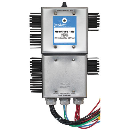 GLSP Model 166-M6 Multi-Action Program, 6 Circuit, 120A Total