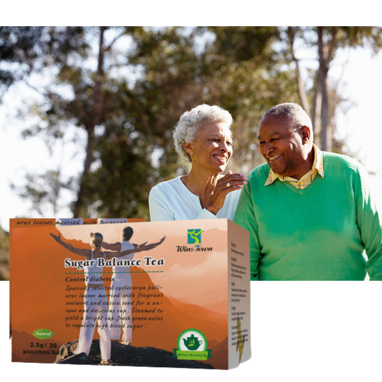 Winstown Herbal Sugar Balance Tea - Guaranteed Treatment For Diabetes