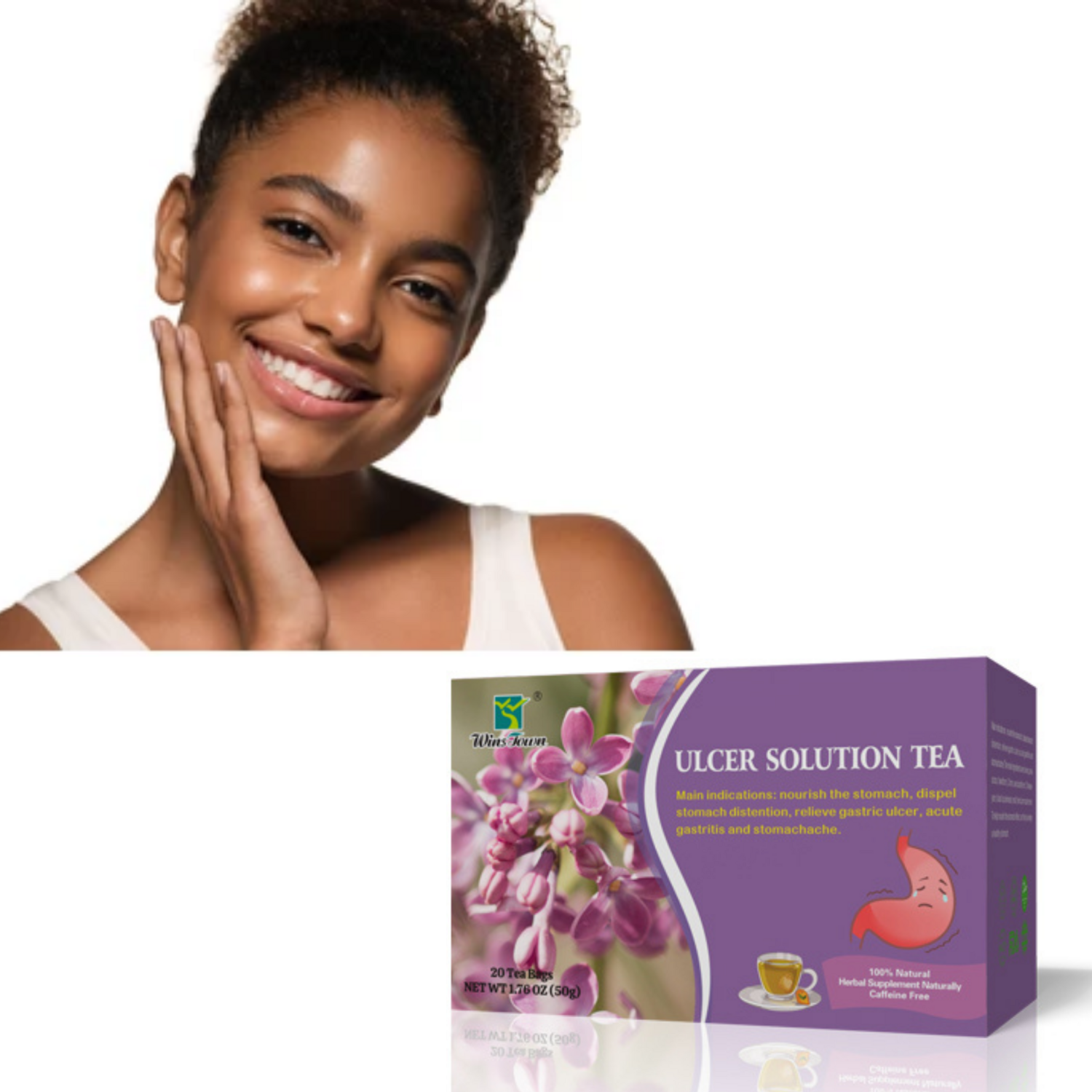 Winstown Herbal Ulcer Tea - Your Best Treatment For Stomach Ulcer