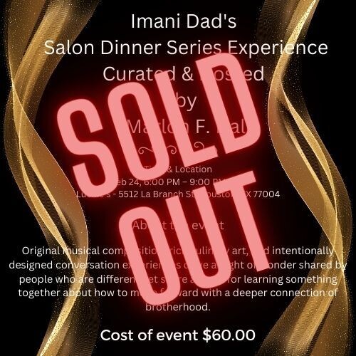 Salon Dinner Party - $60 per person